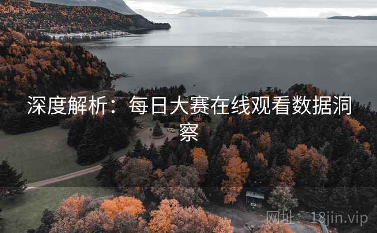深度解析：每日大赛在线观看数据洞察